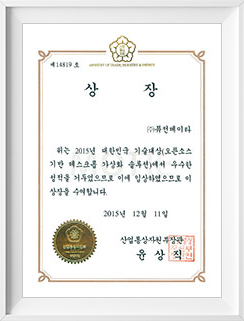 산업통상자원부장관상